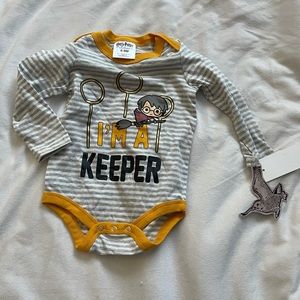 Adorable Harry Potter long sleeved onesie